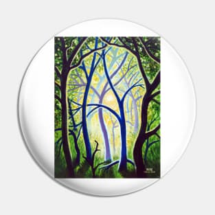 'THE TREES DANCE A BALLET IN HONOR OF THE SUN' Pin