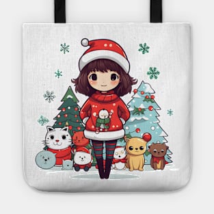 Christmas With Your Favorite Anime Tote