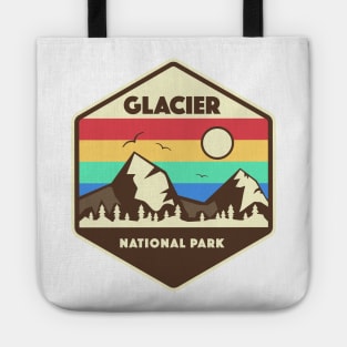 Glacier National Park Retro Tote