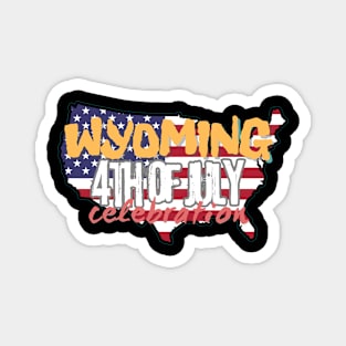 4th july celebration wyoming Magnet