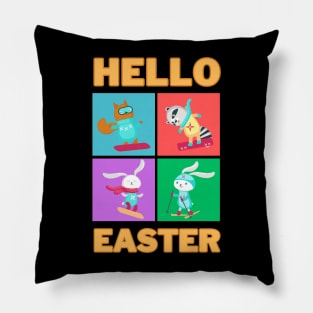 Hello Easter Pillow