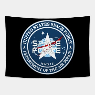 Space Force logo Tapestry