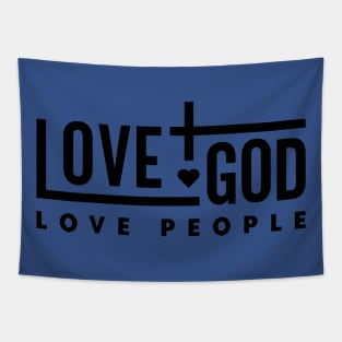 Love God Love People 2 Tapestry