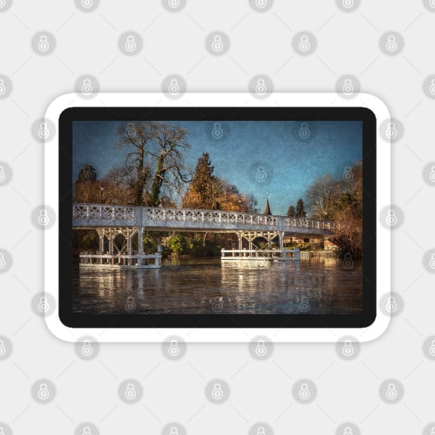 The Toll Bridge At Whitchurch Magnet by IanWL