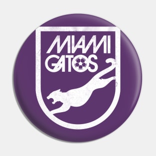 DEFUNCT - Miami Gatos Soccer Pin