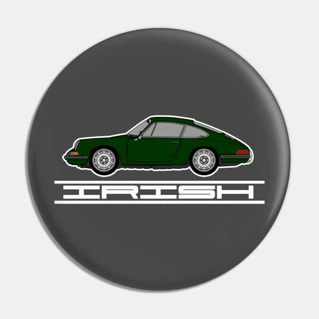 Irish (Green) Pride T-Shirt - Porsche 911 Pin by NeuLivery