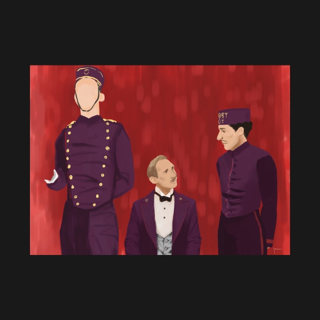 Grand Budapest Hotel by jennaemcc