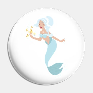 Pisces - Aqua Pin