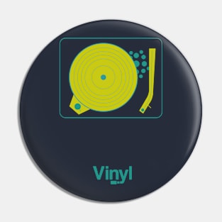 Vintage Vinyl Pin