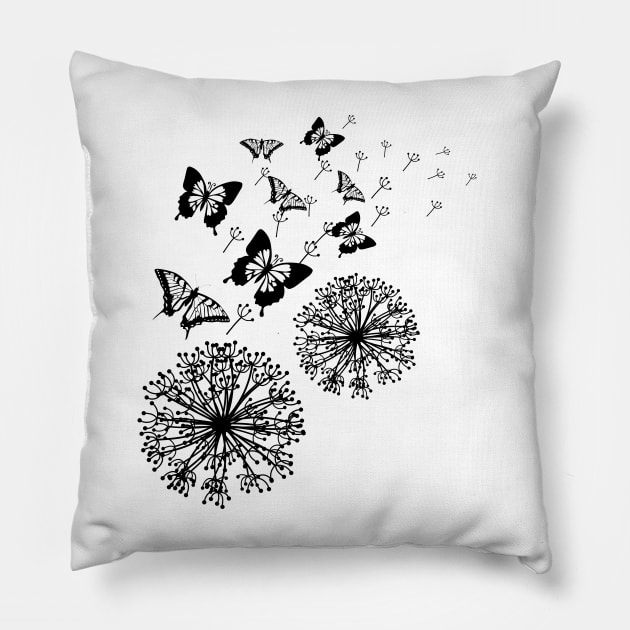 dandelion Pillow by Bianka