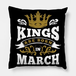 March Monarchs Birthday Pride Pillow