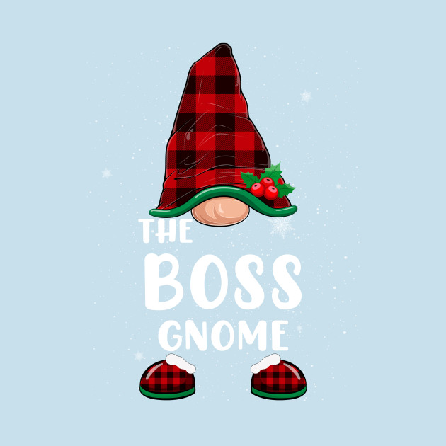 Disover Boss Gnome Christmas Pajamas Matching Family Group - Boss Gnome - T-Shirt