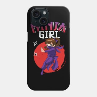 Ninja Kids Ninja Girl Karate Gifts for Girls Phone Case