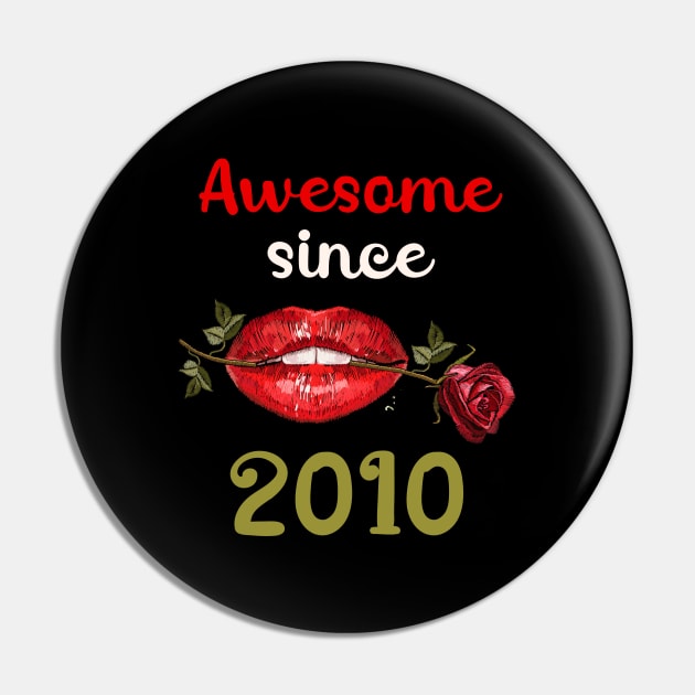 Lips Rose Year 2010 Pin by ravenwaldo168375