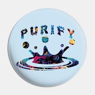 Purify Water Pin