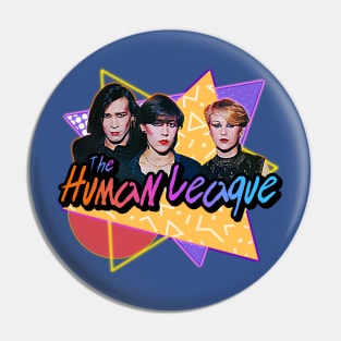 The Human League :: 80s Retro Style Design Pin