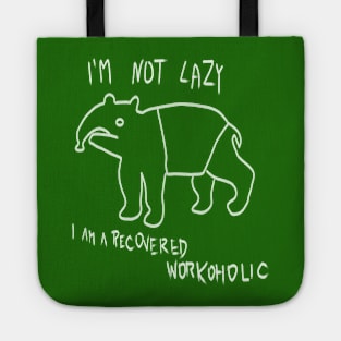 lazy tapir Tote