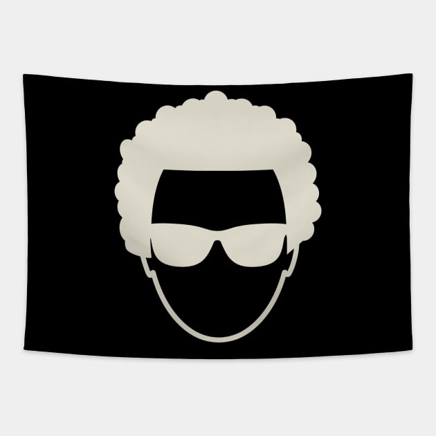 Curly Hair Cool Afro Guy. Tapestry by Abstract Designs
