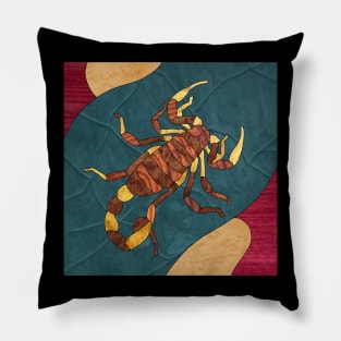 Desert Scorpion Pillow