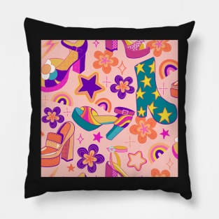 Disco funky fashion Pillow