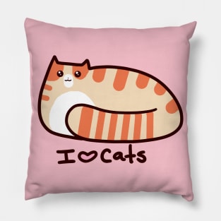 I love Cats Pillow