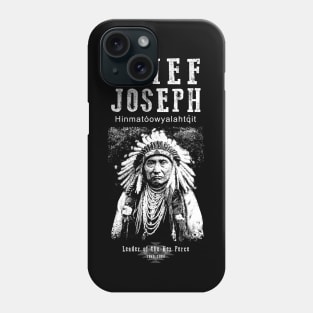 Chief Joseph-Nez Perce-American-Indian-History Phone Case