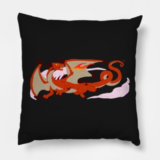 Fire-Breathing Dragon Pillow