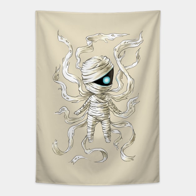 Mummy Tapestry by Freeminds