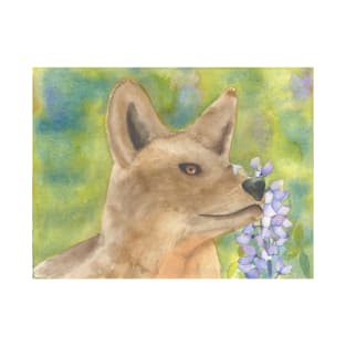 Coyote With Lupine T-Shirt