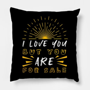 Funny Typography Pillow