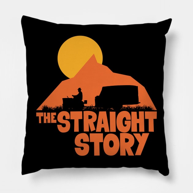 Journey of Reflection - The Straight Story Tribute Pillow by Boogosh