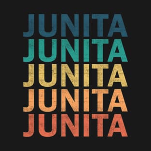 Junita Name T Shirt - Junita Vintage Retro Name Gift Item Tee T-Shirt