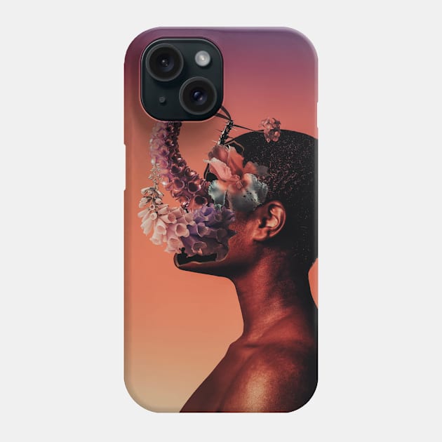 Flower face Phone Case by pills_for_skills