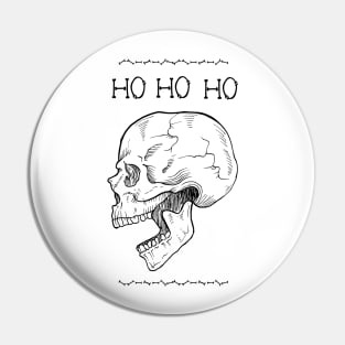 Laughing Skull Pin