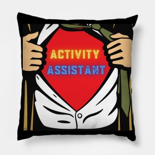 Activity Assistant Superhero Pillow