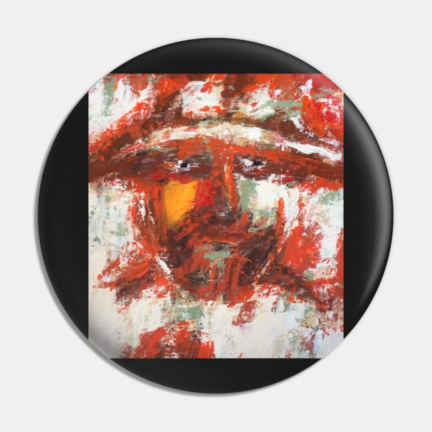 Abstract Sancho Pin by gldomenech