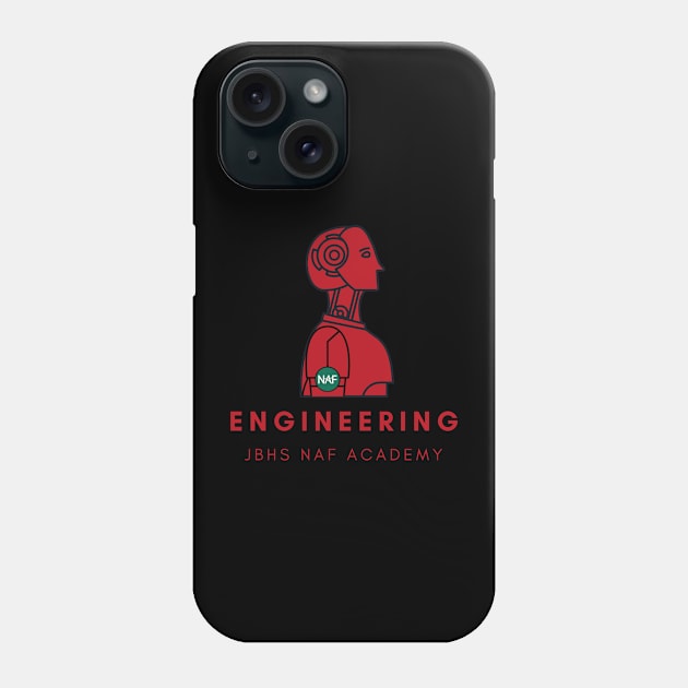 JBHS Engineering Academy RED Phone Case by BUSDNAF