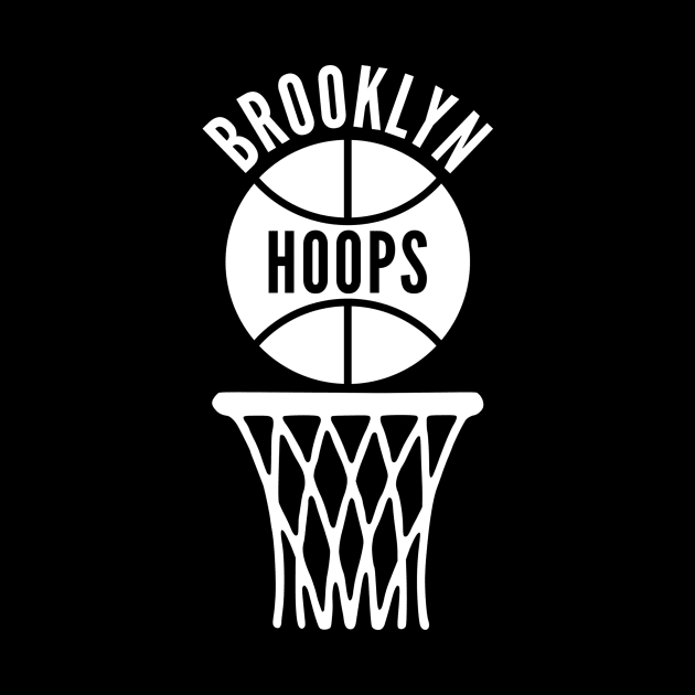 Retro Brooklyn Hoops Logo by Double-Double Designs