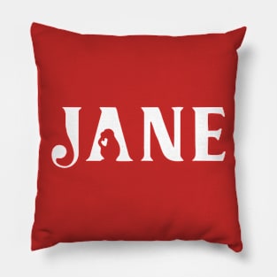 JANE tv series fan works graphic design by ironpalette Pillow