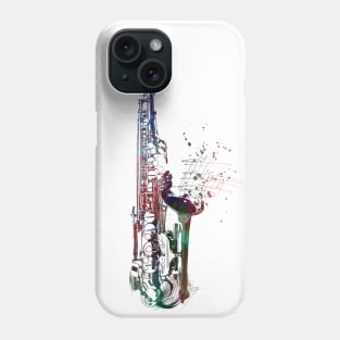 saxophone music art #saxophone #music Phone Case