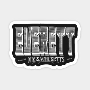 Vintage Everett, MA Magnet