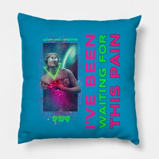 Neon Greek Statue Street Wear Urban wear Pain Pillow