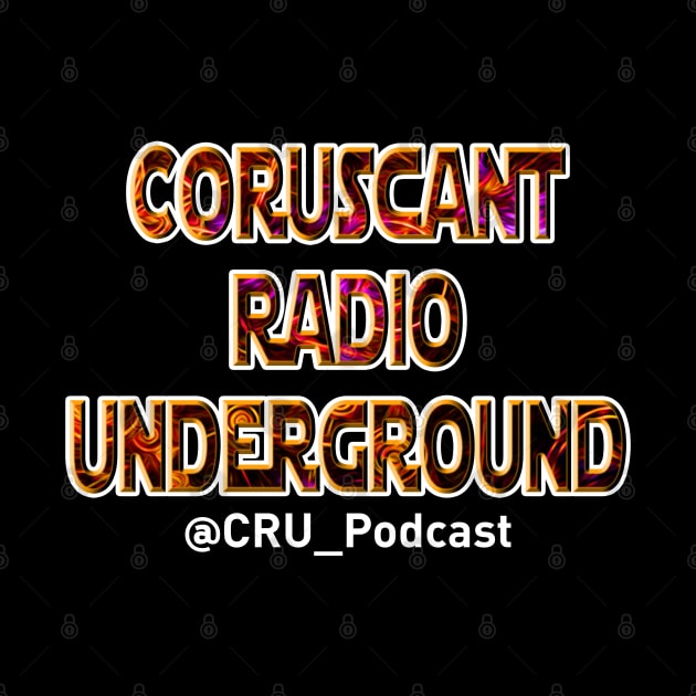 CRU Podcast Text Logo by The Science Fictionary