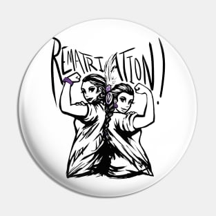 Rematriation (Feathers) Pin