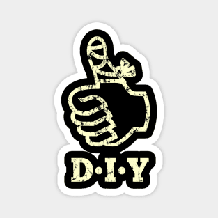 Thumbs Up to DIY! (cream) Magnet