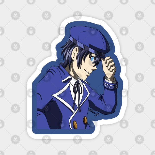 Naoto Shirogane Magnet by Sara Knite