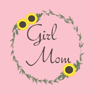 Girl Mom Sunflower T-Shirt