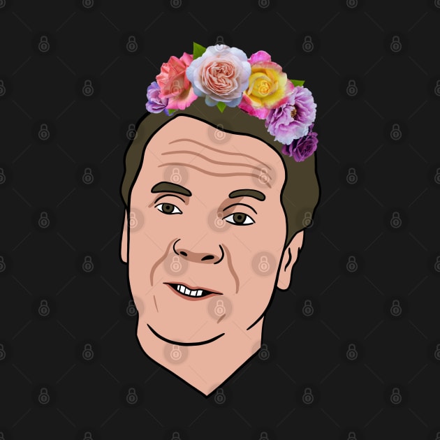 Andrew Cuomo With Flower Crown #2 by isstgeschichte