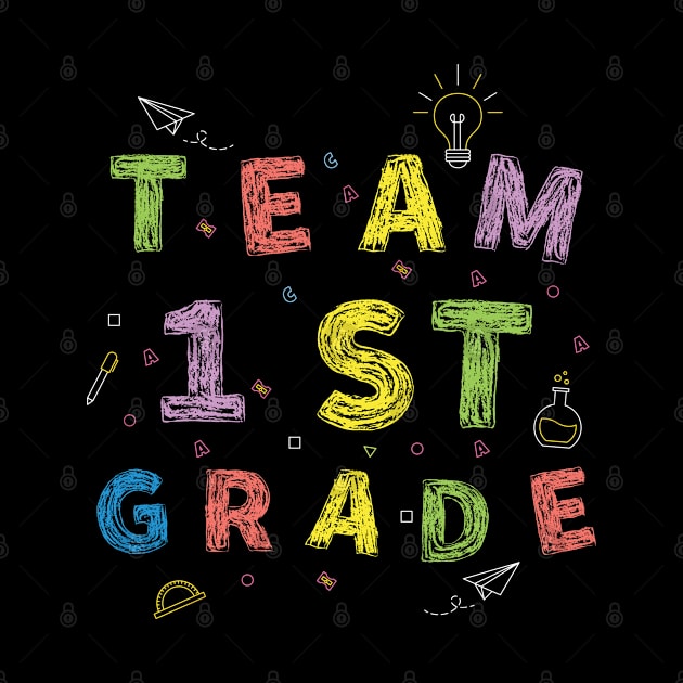 Team 1st Grade First Day of School by Gaming champion