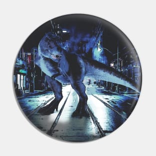 T-Rex Downtown Rampage Pin